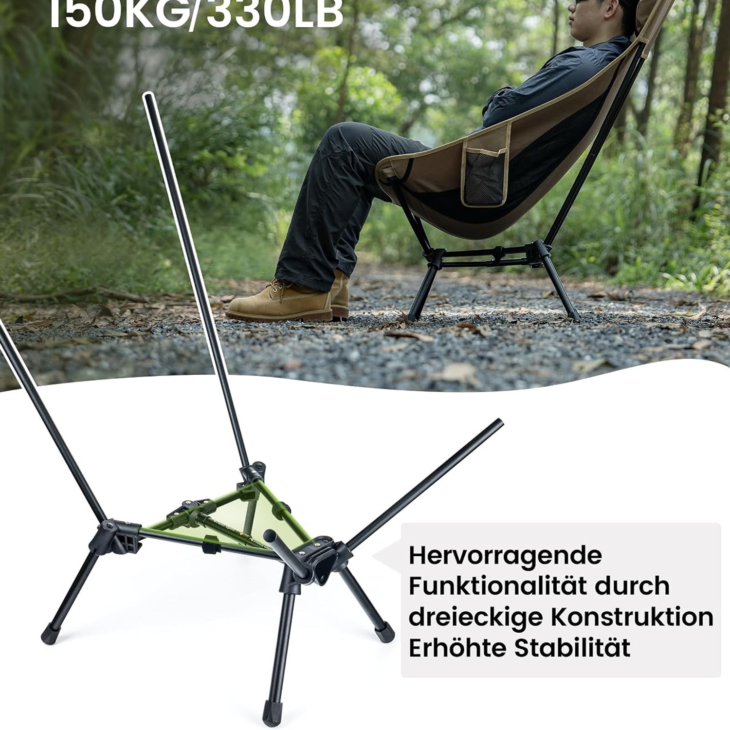 OneTigris High Back Camping Chair: image 5