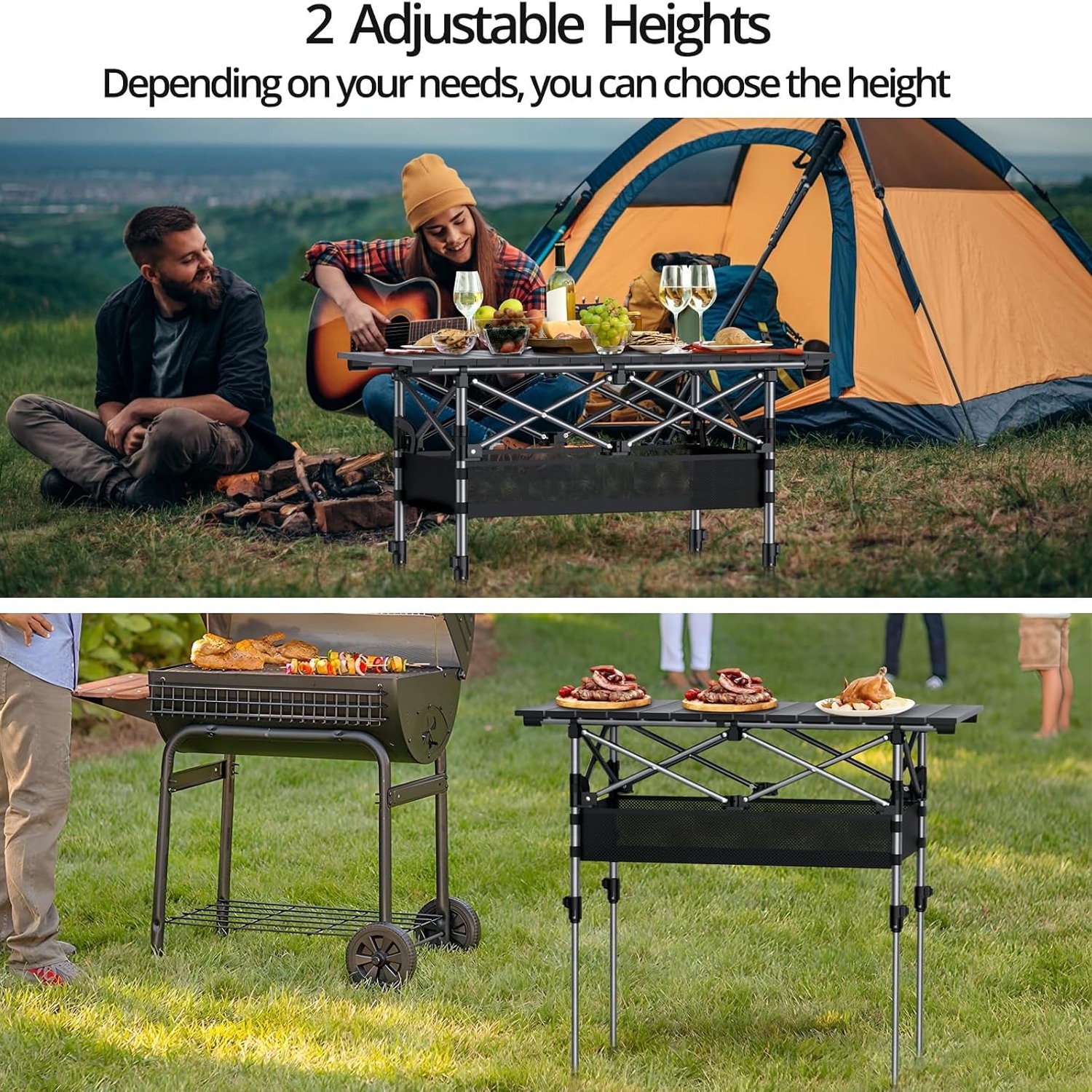 Anbte Roll Top Camping Table 3ft: image 5