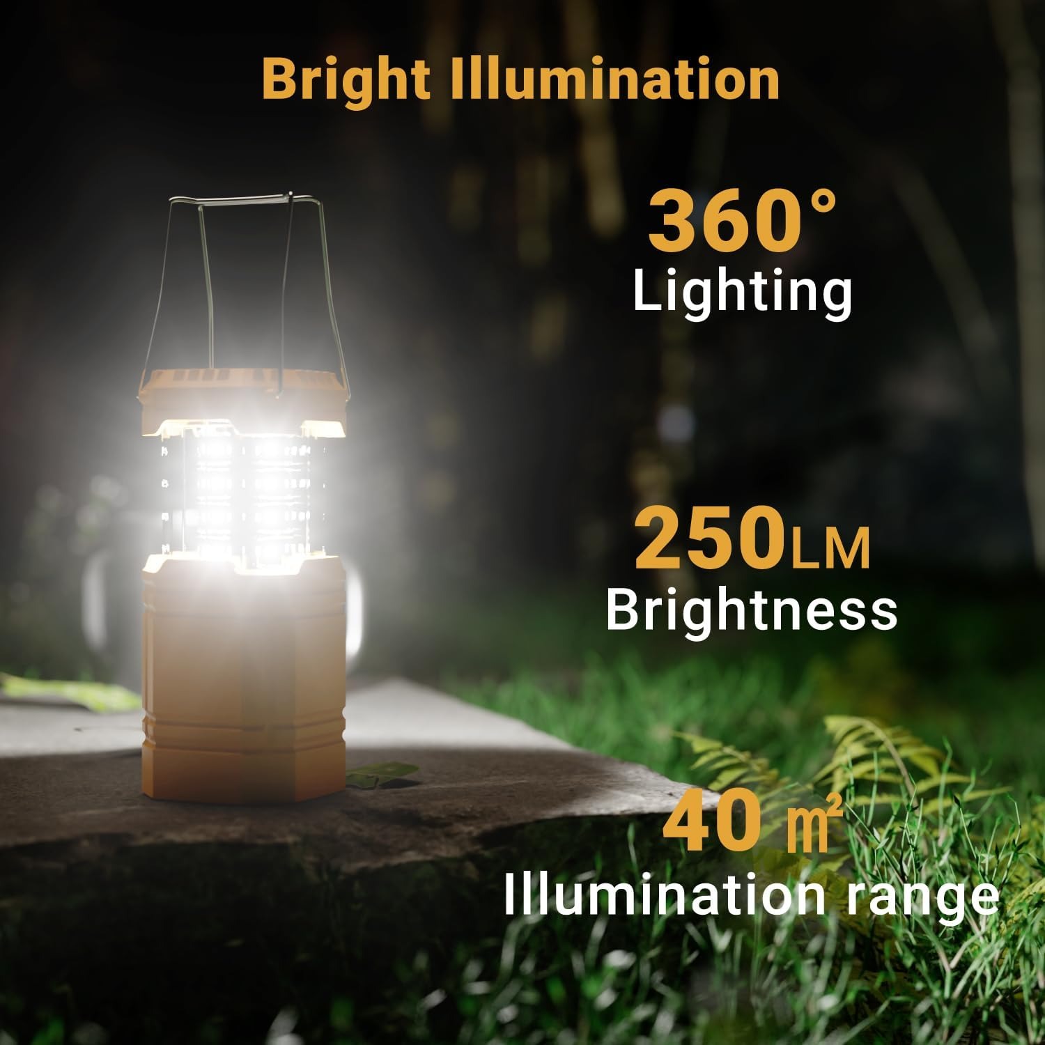 Solar Hand Crank Camping Lantern: image 2