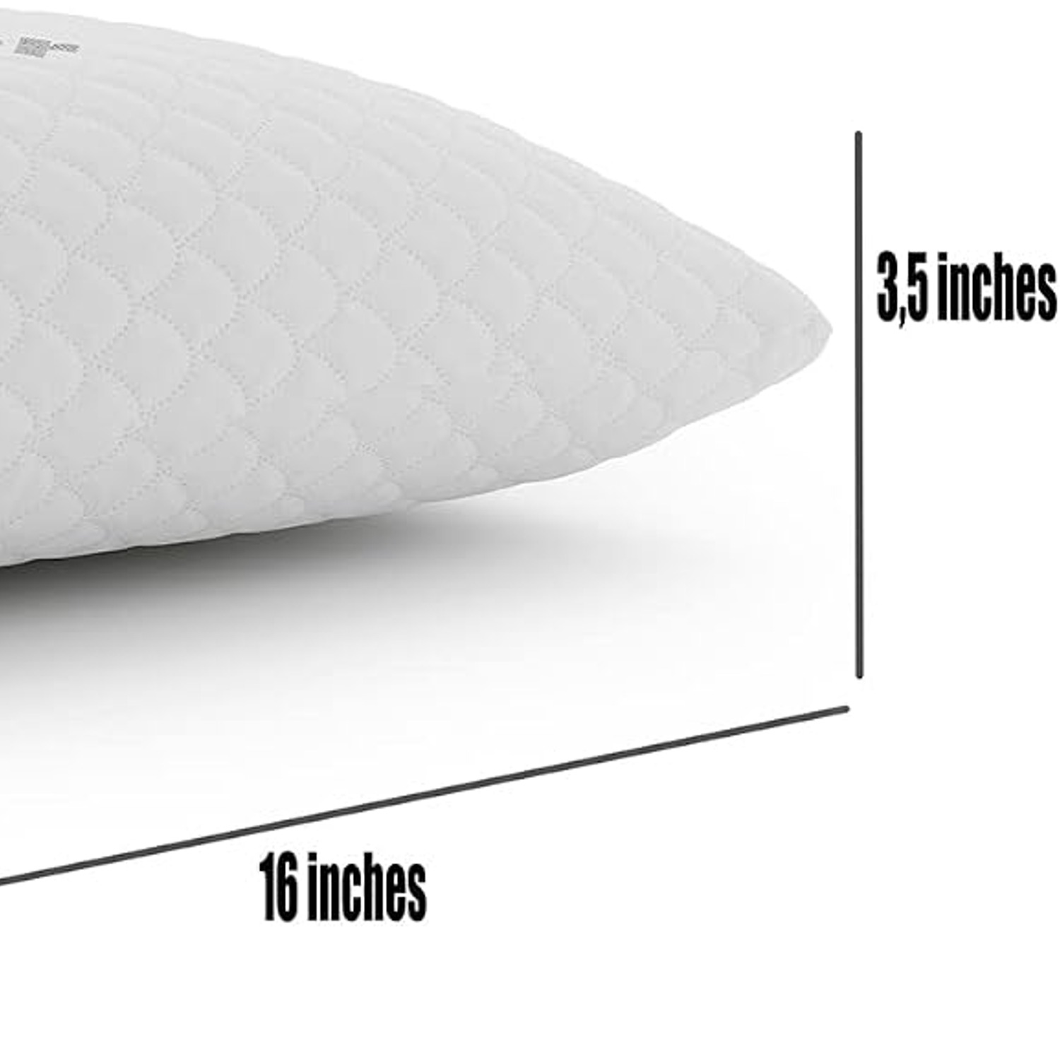 Nappler Compressible Camping Pillow with Shredded Memory Foam