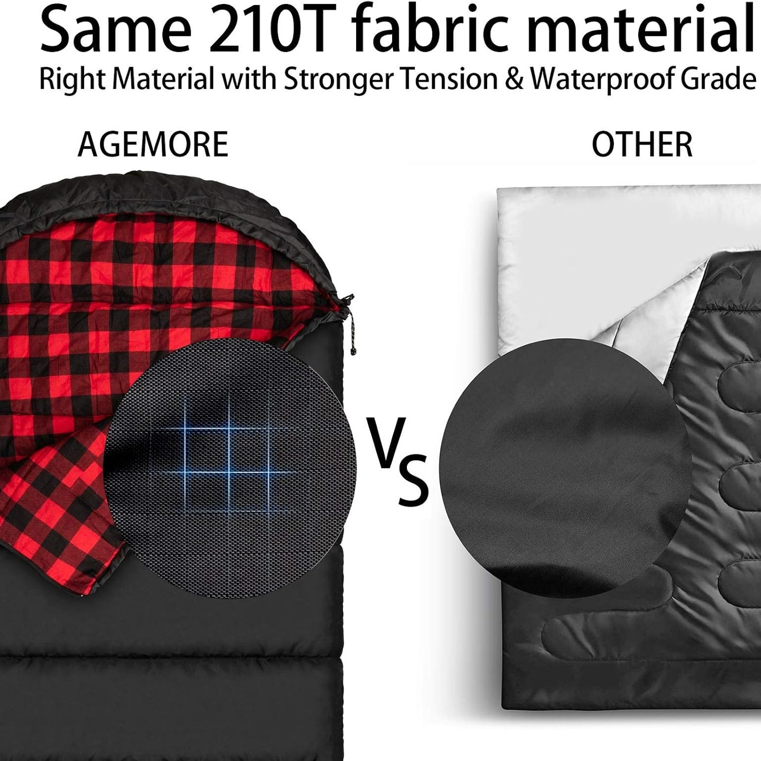 Cotton Flannel Sleeping Bag