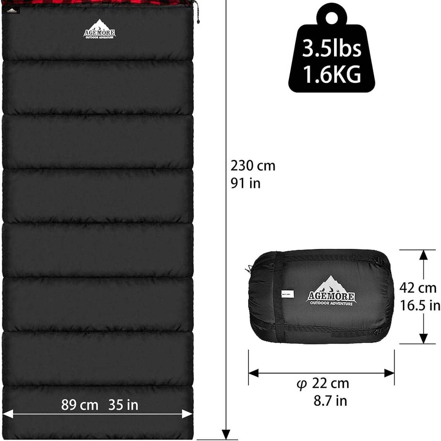 Cotton Flannel Sleeping Bag