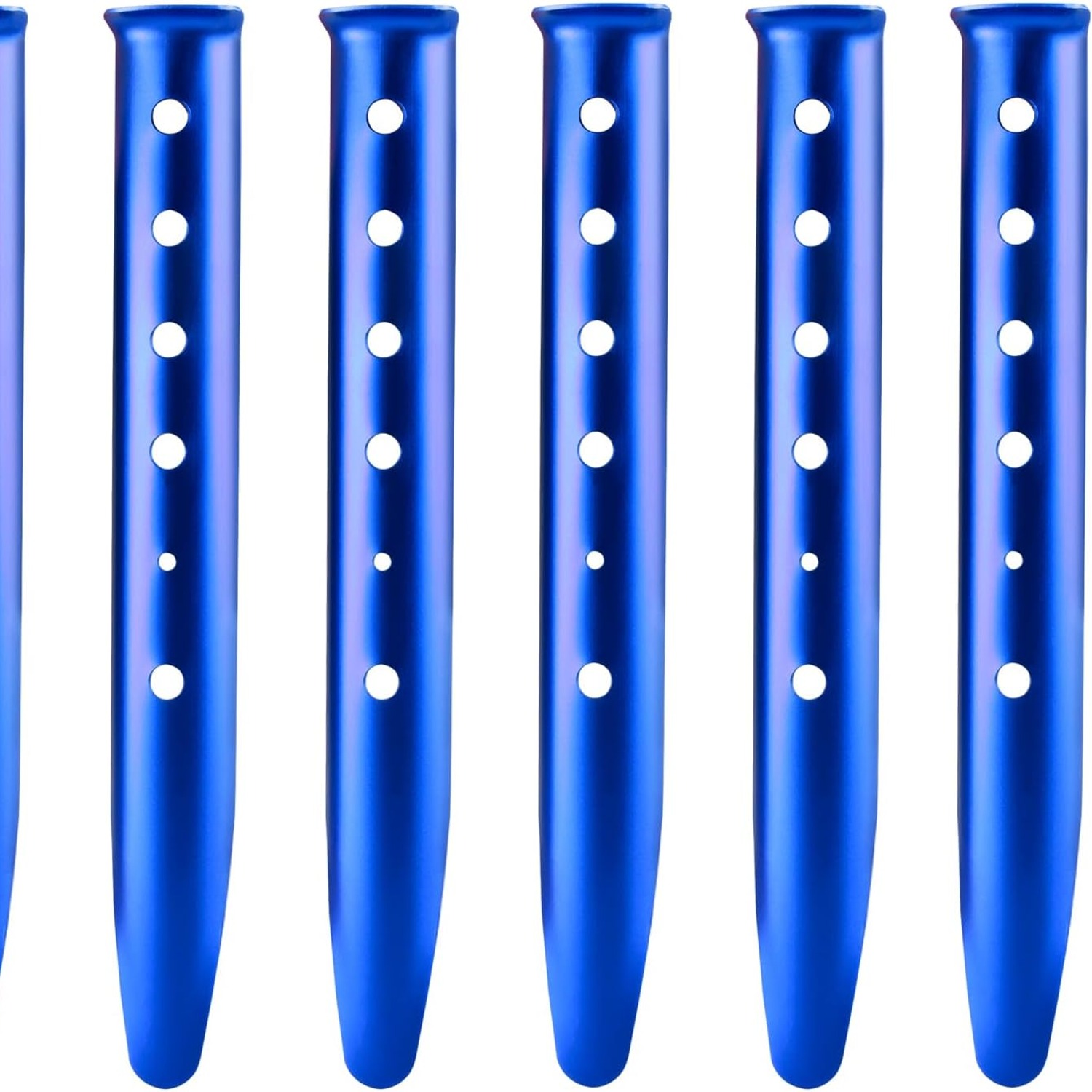 Aluminium Snow and Sand Tent Stakes (6 Pack): image 10