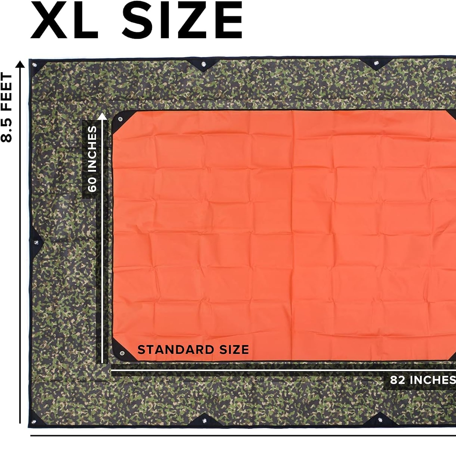 XL Insulated Reflective Survival Tarp: image 4
