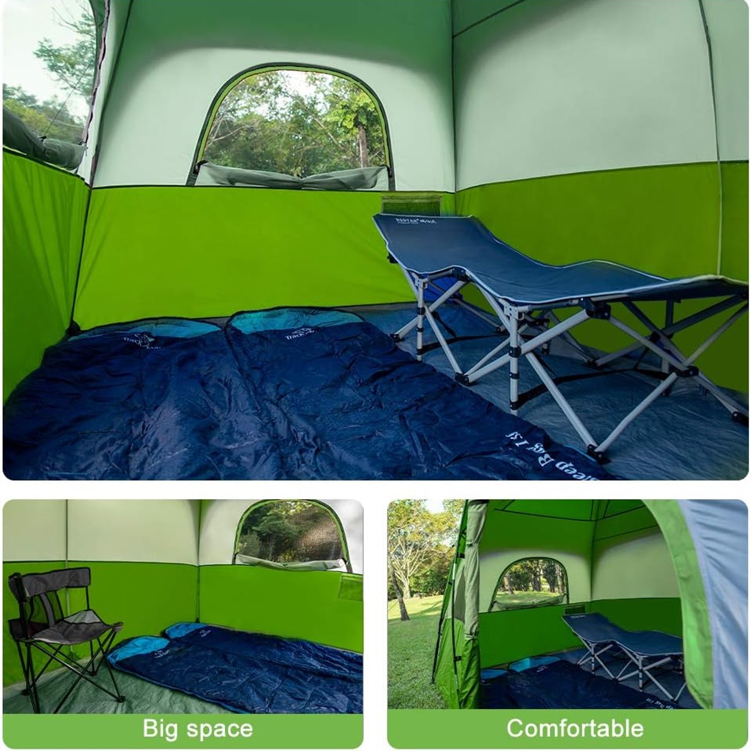 CAMPROS CP 6 Person Family Camping Tent: image 7