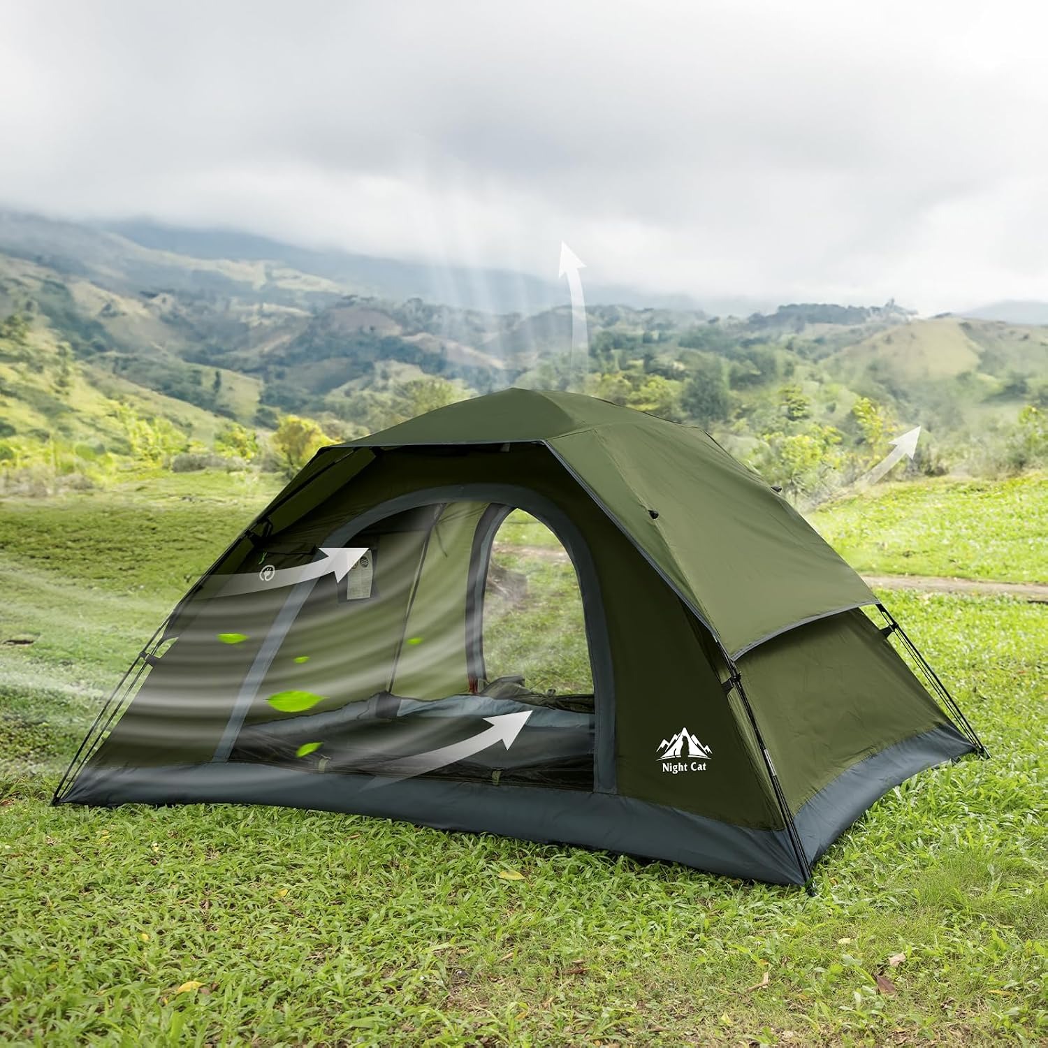 Night Cat Lightweight Backpacking Tent: image 3